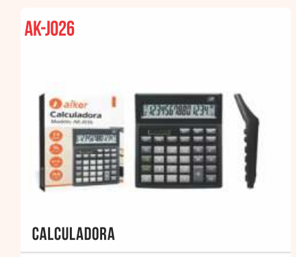 CALCULADORA ELETRONICA 14 DIGITOS AIKER AK-J026