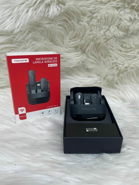 MICROFONE DE LAPELA TYPE-C TOMATE MT-2215A