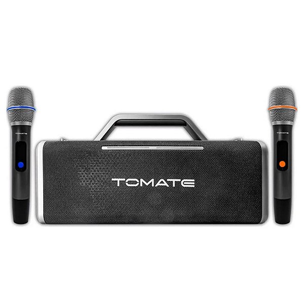 CAIXA DE SOM BLUETOOTH COM MICROFONE 150W TOMATE MTS-8003