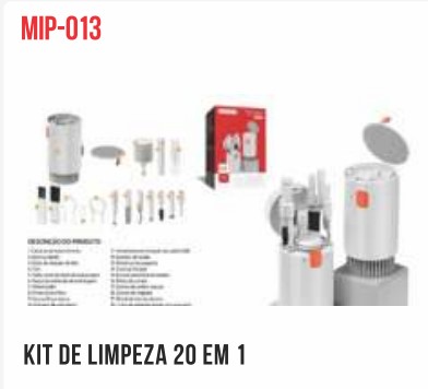 KIT DE LIMPEZA PARA TECLADO 20 EM 1 TOMATE MIP-013