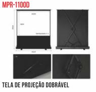 TELA DE PROJECAO 100 POLEGADAS 2030MMX1520MM TOMATE MPR-1100D