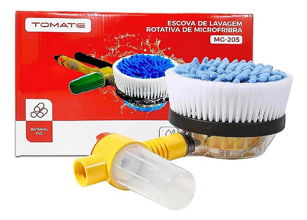 ESCOVA DE LAVAGEM MICROFIBRA TOMATE MG-205