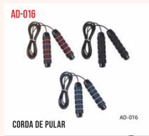 CORDA DE PULAR ESPORTIVA 3M TOMATE AD-16