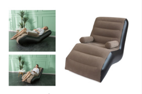 POLTRONA INFLAVEL PVC 80X85X140CM TOMATE MC-47