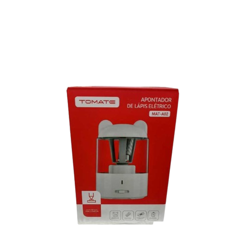 APONTADOR DE LAPIS MANUAL TOMATE MAT-M02
