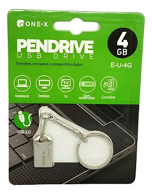 PEN DRIVE USB 2.0 4GB ONEX E-U-4G
