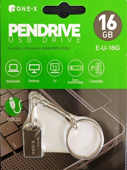 PENDRIVE USB 2.0 16GB ONEX EU-16G