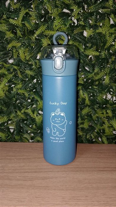 GARRAFA TERMICA DE ACO INOX 500ML TOMATE AK-5036