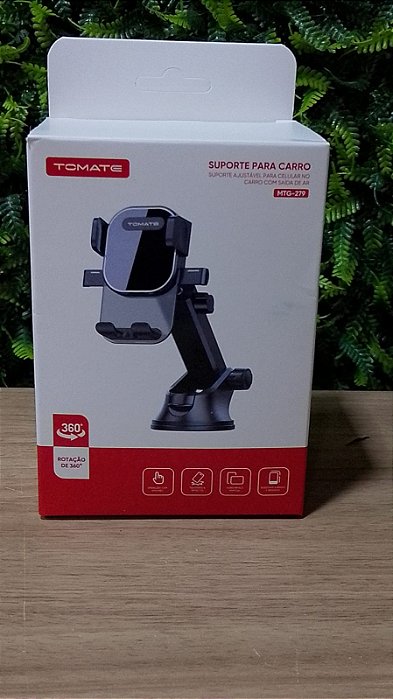 SUPORTE DE CELULAR VEICULAR PARA SAIDA DE AR TOMATE MTG-279