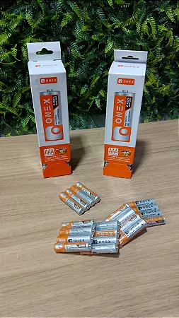 PILHA DE CARBONO AAA R03 1.5V ONEX BAT-5082