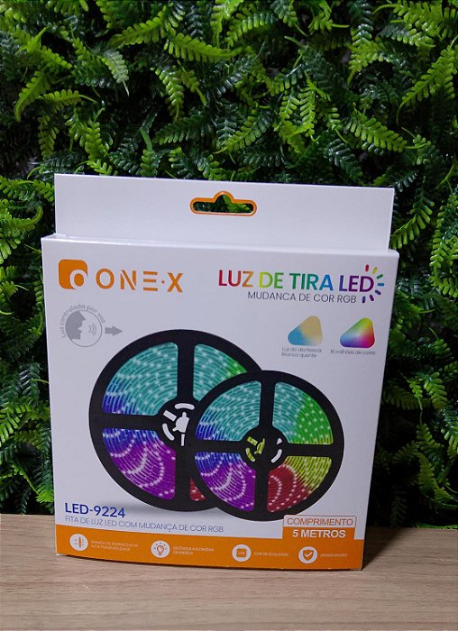 FITA DE LED PARA ILUMINACAO RGB 5M ONEX LED-9224