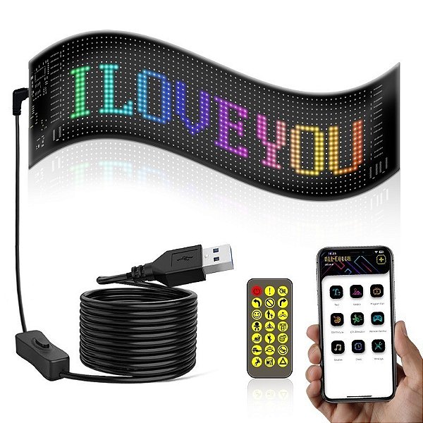 TELA FLEXIVEL LED 5V 2A 10W ONEX LED-9228