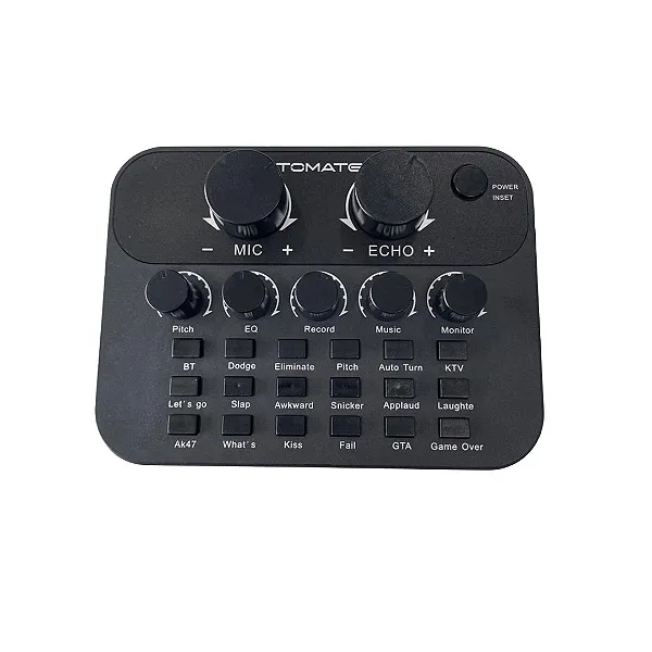 MESA DE SOM DIGITAL 32KHZ 16BITS TOMATE MPS-005