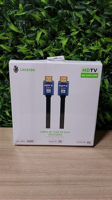 CABO HDMI PARA HDMI 20M 30HZ 4K ONEX HD-2605-20M
