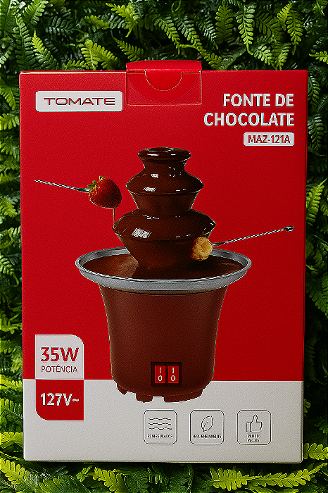 FONDUE CASCATA DE CHOCOLATE 127V 35W TOMATE MAZ-121A