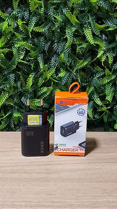 CARREGADOR TURBO COM PORTA USB 3.1A ONEX CAR-3594