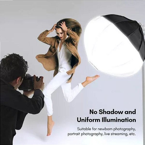 ESTUDIO DE FOTOGRAFIA SOFT BOX DIFUSOR DE LUZ TOMATE MLG-107