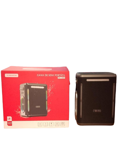 CAIXA DE SOM WIRELESS 5.3 BLUETOOTH RGB TOMATE MTS-8008