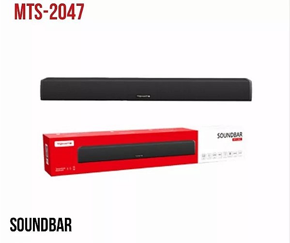 CAIXA DE SOM SOUND BAR 120W TOMATE MTS-2047