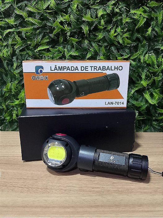 LANTERNA DE MÃO REGARREGAVEL ONEX LAN-7014