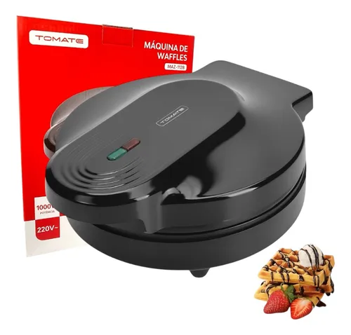 MAQUINA DE WAFFLES 1000W 127V TOMATE MAZ-112A