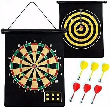 JOGO DE DARDOS MAGNETICO 12 POLEGADAS TOMATE AD-056