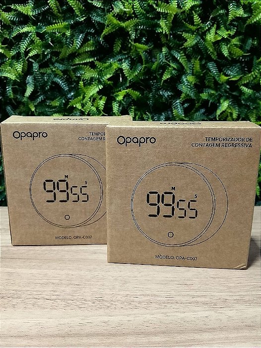TEMPORIZADOR DIGITAL MULTIFUNCIONAL C/ FUNCAO CRONOMETRO OPAPRO OPA-C007
