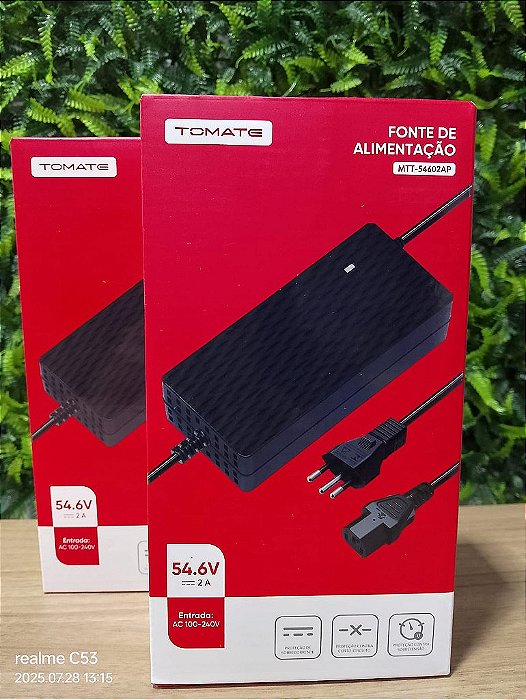 FONTE DE ALIMENTACAO 54,6V 2A TOMATE MTT-54602AP