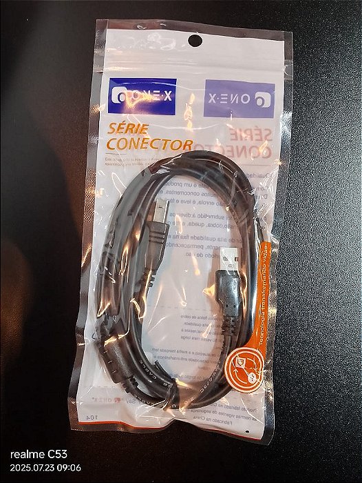 CABO USB PARA IMPRESSORA 5M ONEX CAB-2421
