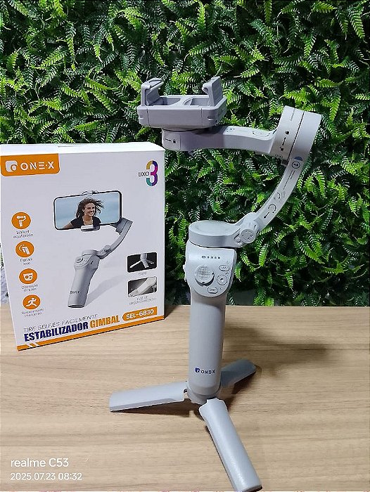ESTABILIZADOR GIMBAL DE TRES EIXOS ONEX SEL-6830