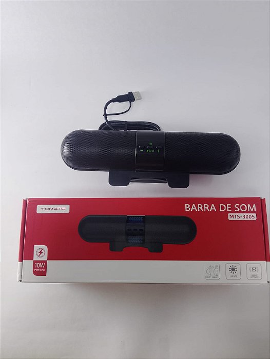 CAIXA DE SOM BLUETOOTH 10W TOMATE MTS-3005