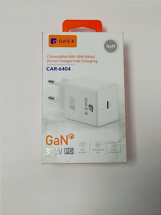 CARREGADOR TURBO 35W TYPE-C ONEX CAR-6404