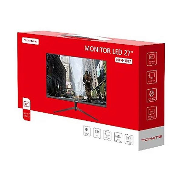 MONITOR DE LED 27" 165HZ 18W TOMATE MTM-1027