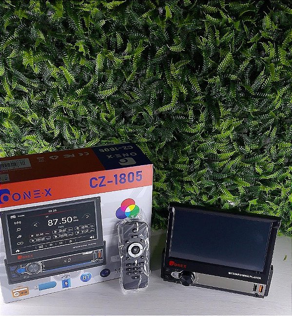 MULTIMIDIA PARA CARRO BLUETOOTH ONEX CZ-1805