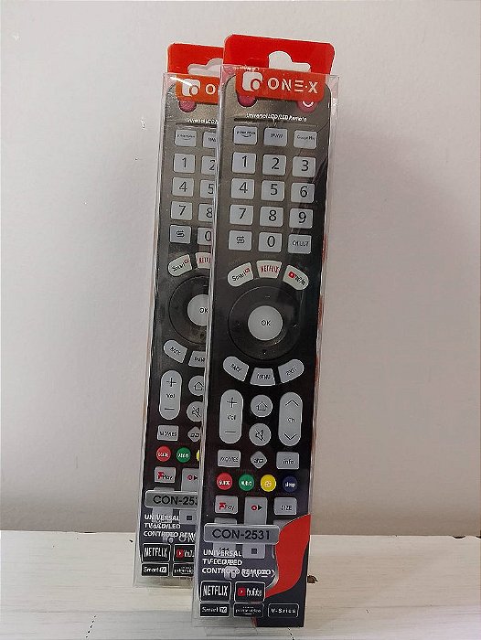 CONTROLE REMOTO UNIVERSAL TV LCD LED ONEX CON-2531