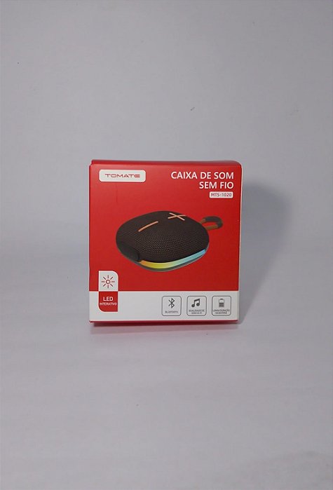 CAIXA DE SOM PORTATIL BLUETOOTH 6.5W TOMATE MTS-1020