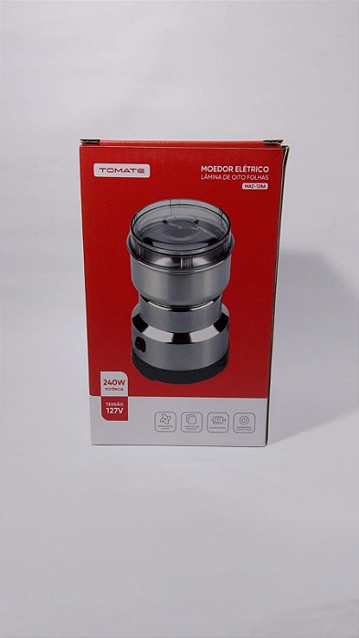 MOEDOR DE CAFE AUTOMATICO 127V 240W TOMATE  MAZ-128A