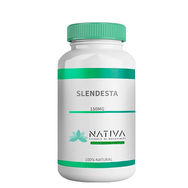 Slendesta 150 mg - 60 Caps - Aumenta a saciedade e promove emagrecimento.