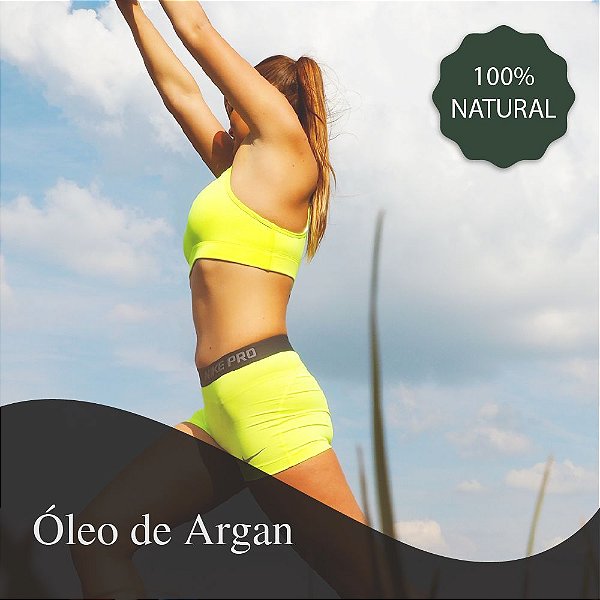 Óleo de Argan - 5 ml - Cabelos mais brilhantes, hidratados e suaves