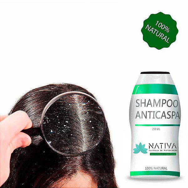 Shampoo Anticaspa com Piritionato de Zinco e Raspa de Juá 250 ml