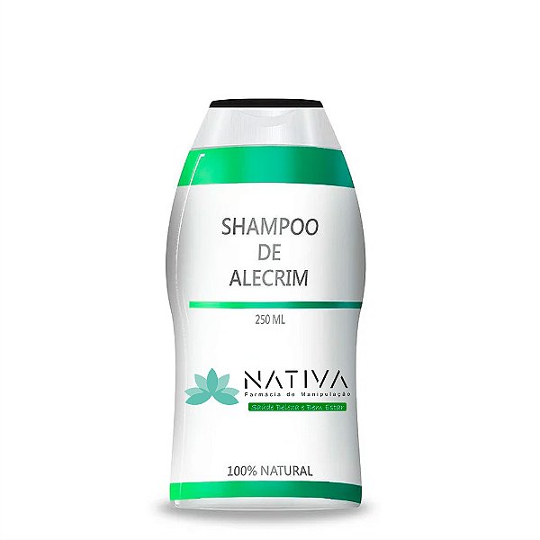 Shampoo de Alecrim - 250ml - Fortificante capilar