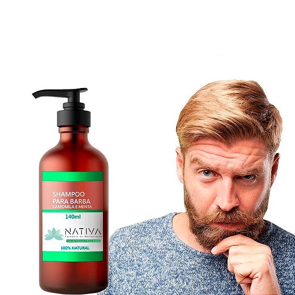 Shampoo para Barba - Anti-Oleosidade - 140ml