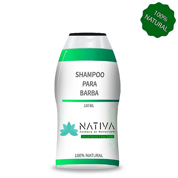 Shampoo para barba - Camomila e Menta - 140ml