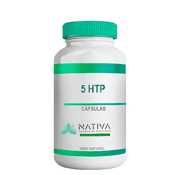 5 HTP 50mg  - Equilíbrio das Emoções, Sono e Ansiedade