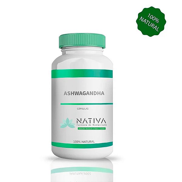 Ashwagandha - 500 mg - Estimulante sexual e revitalizante