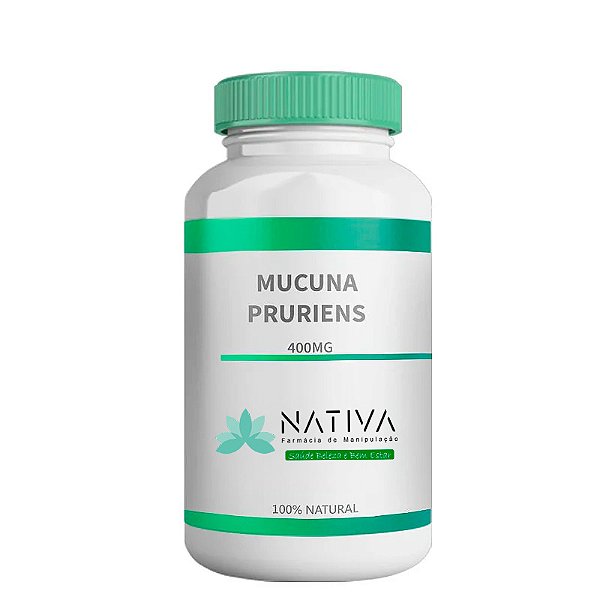 Mucuna Pruriens - 400 mg - Impotência, Disfunção, Afrodisíaco