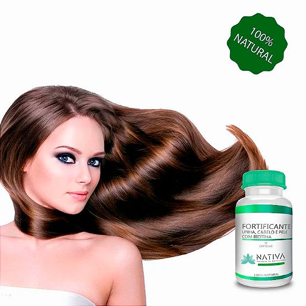 Fortificante de Unha, Cabelo e Pele com Biotina