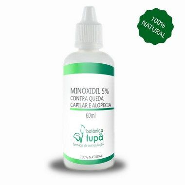 Minoxidil a 5% em TRICHOSOL (SEM ÁLCOOL)- Contra queda capilar e Alopécia