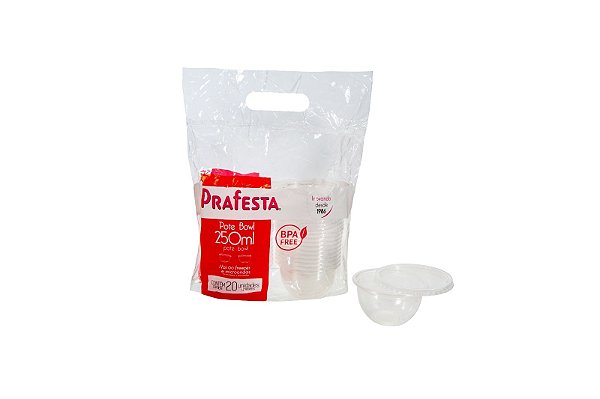 POTE PRAFESTA BOWL 250ML C/20