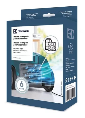 Kit Filtros Para Aspirador Electrolux Equipt Eqp10 E Eqp20